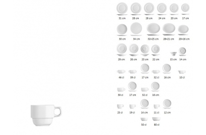 Kávés csésze BASIC PRA - előnézeti kép